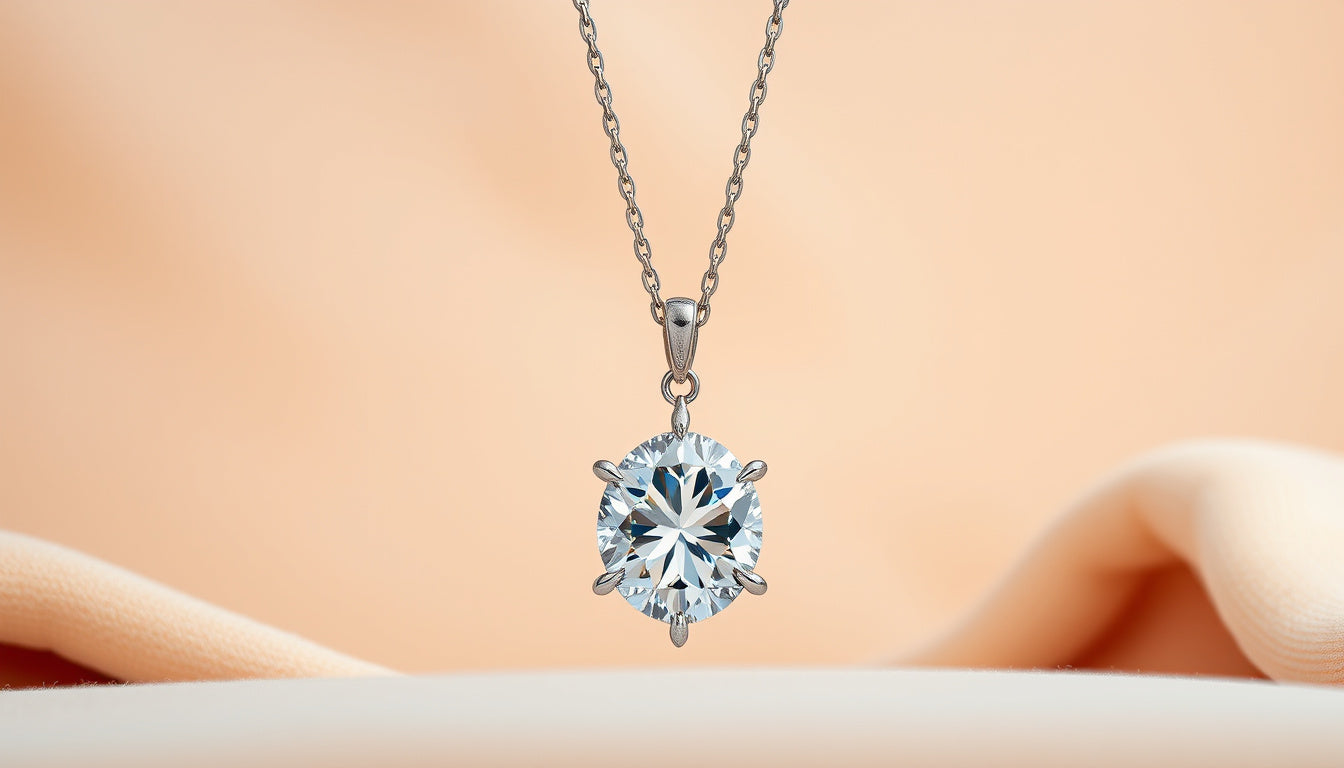 Make a Bold Impression with a Stunning Statement Moissanite Necklace