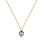 Renaissance Heart Cut Moissanite Necklace