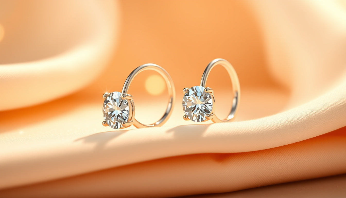 Elevate Your Style with Stunning Moissanite Hoops: A Timeless Jewelry Trend