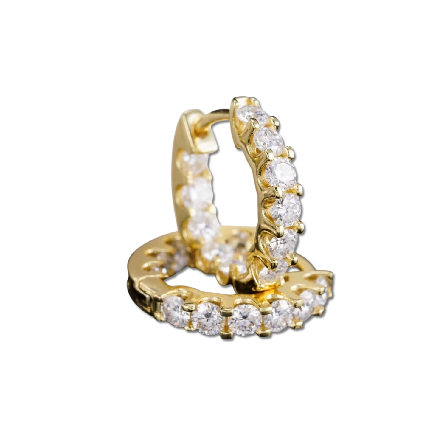 18k-yellow-gold-moissanite-hoop-earrings