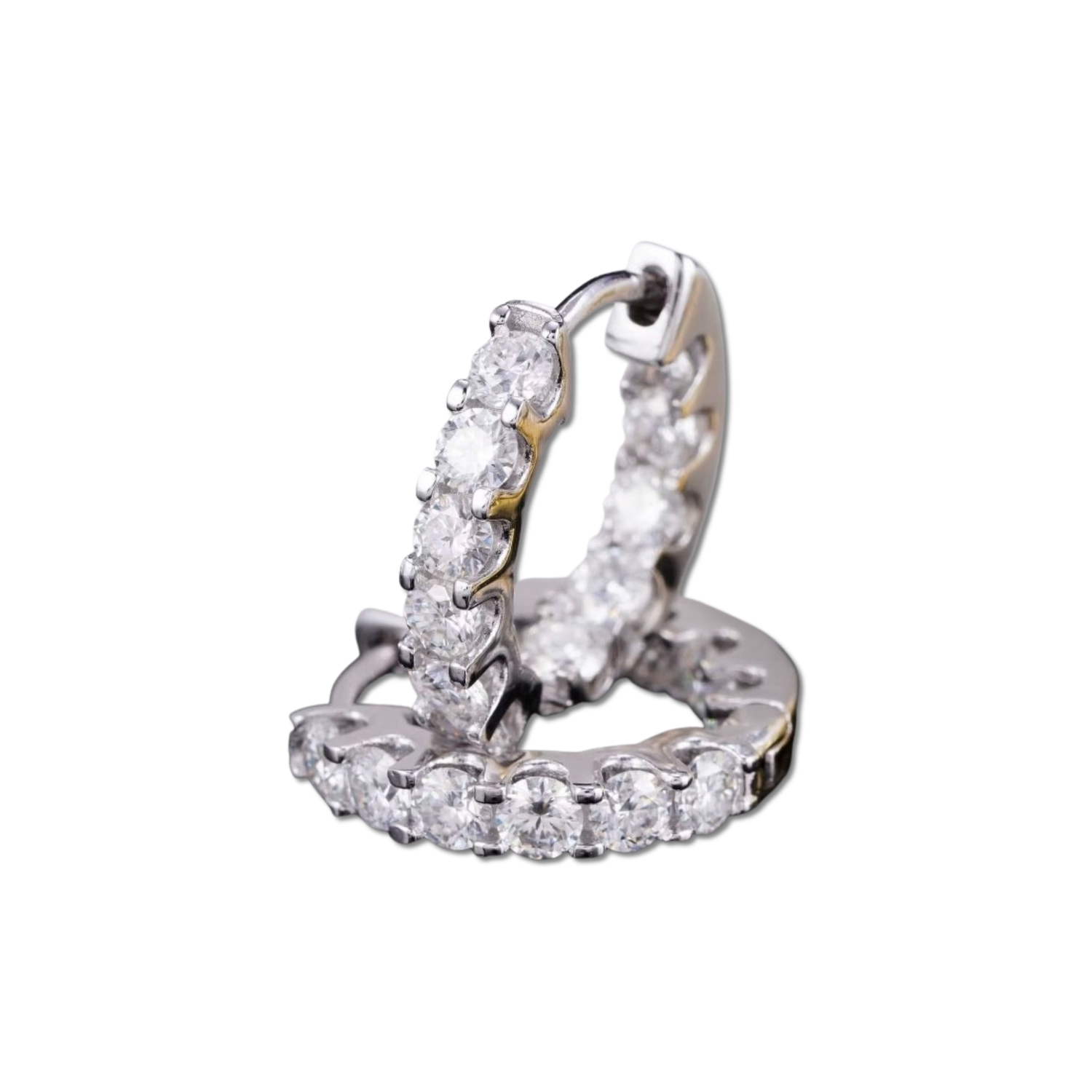 18k-white-gold-moissanite-hoop-earrings