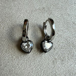 moissanite-heart-3-prong-huggies-silver